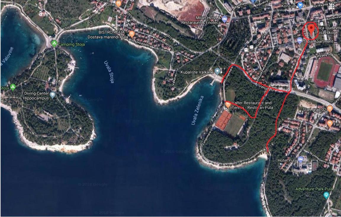 Apartament Lair By The Sea - Stoja, Pula Zewnętrze zdjęcie